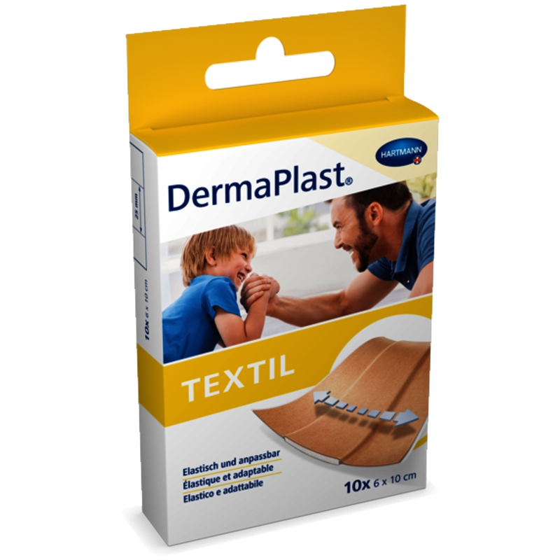 DERMAPLAST TEXTIL Schnellverband 10 Stück DERMAPLAST TEXTIL Schnellverband 10 Stück