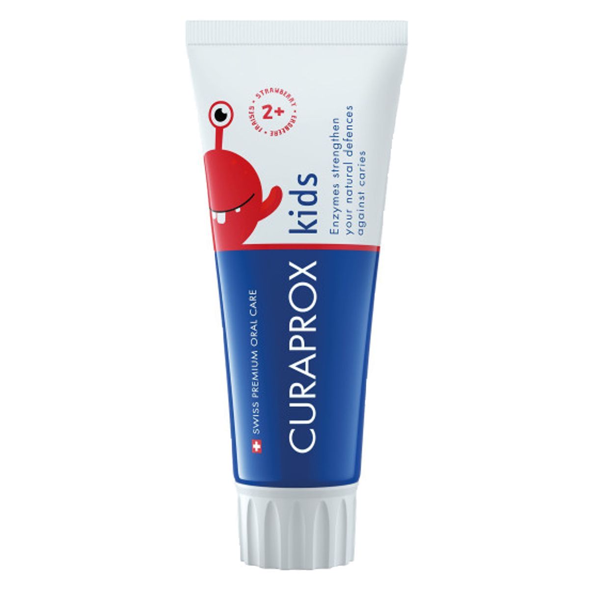 Curaprox Kids Kinderzahnpasta Erbeere 950 ppm F 60 ml Curaprox Kids Kinderzahnpasta Erbeere 950 ppm F 60 ml