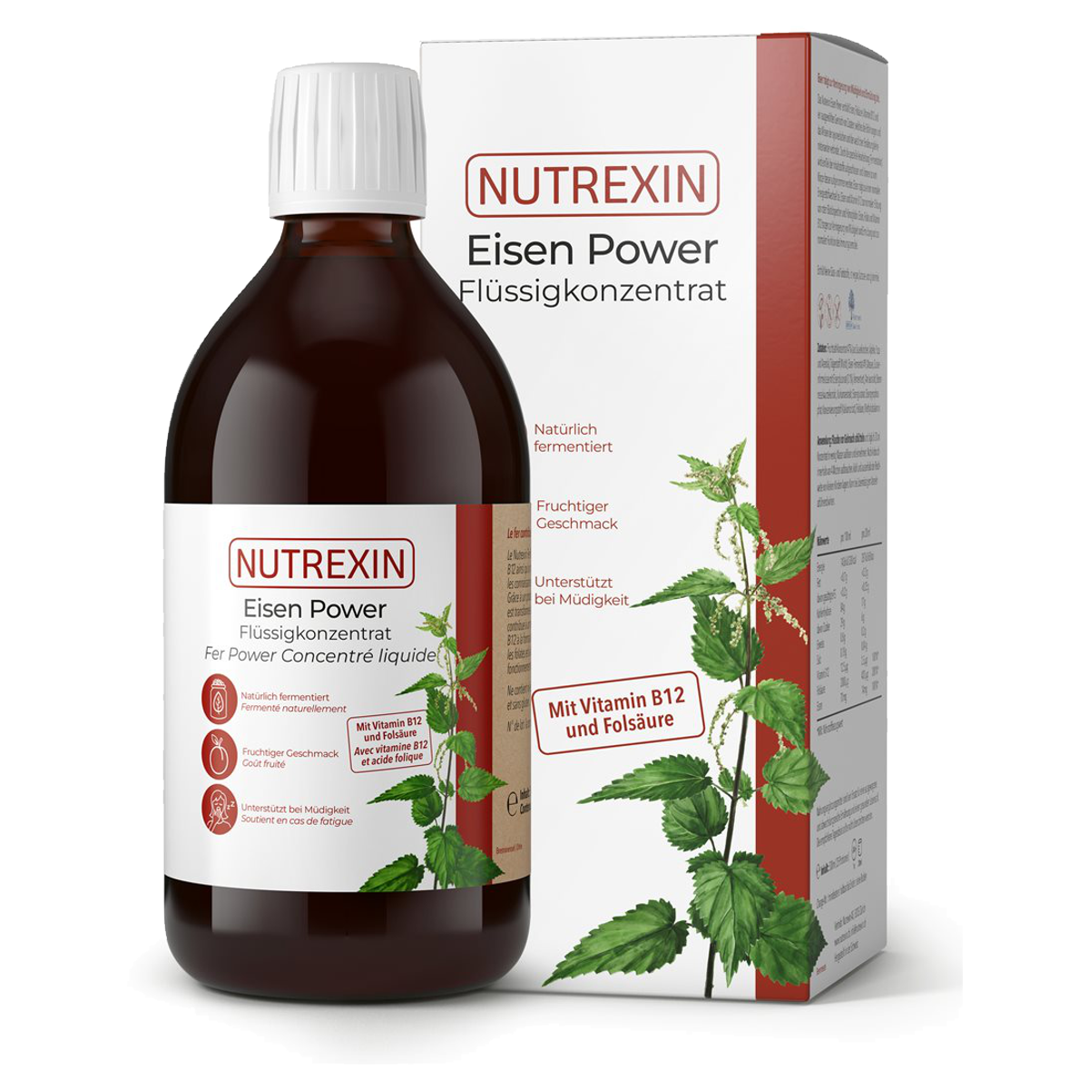 Nutrexin Eisen Power Flüssig Konzentrat 500 ml Nutrexin Eisen Power Flüssig Konzentrat 500 ml