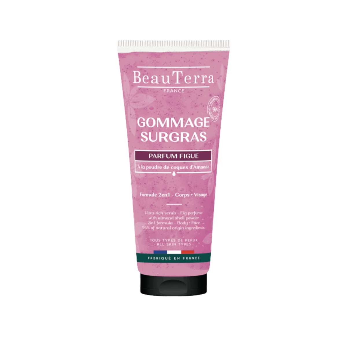 BeauTerra Exfoliant à base de plantes Figues 200 ml BeauTerra Exfoliant à base de plantes Figues 200 ml