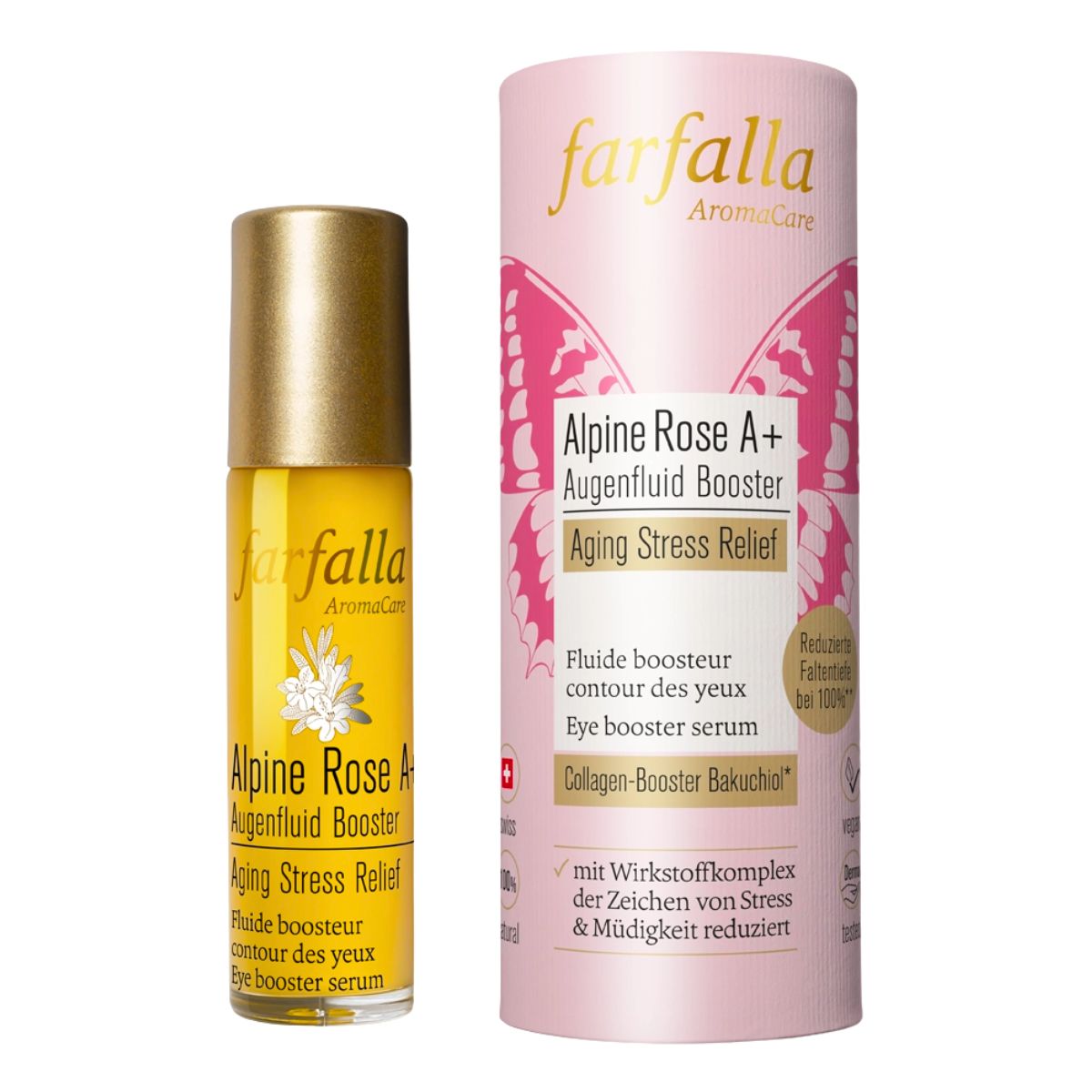 FARFALLA Alpine Rose A+ Augenfluid Booster 10 ml