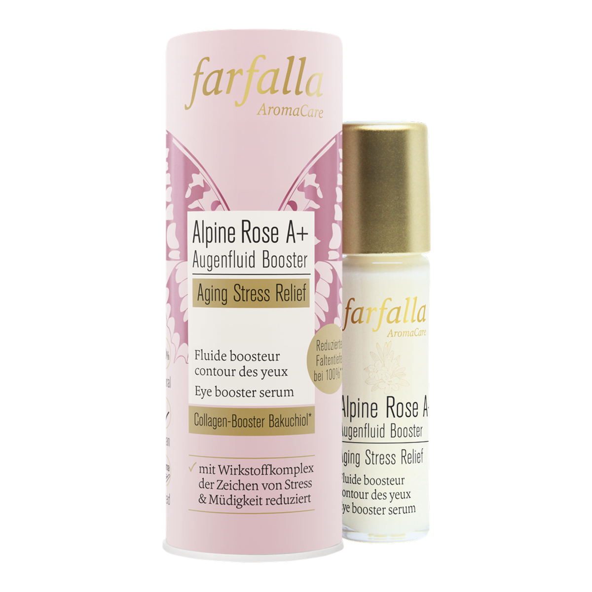 FARFALLA Alpine Rose A+ Augenfluid Booster 10 ml FARFALLA Alpine Rose A+ Augenfluid Booster 10 ml
