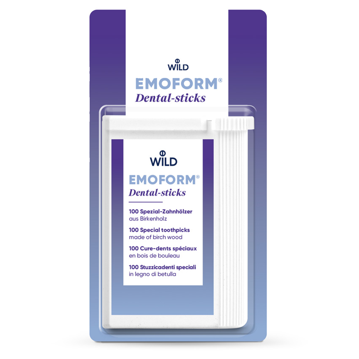 Emoform Zahnhölzer 100 Stück Emoform Zahnhölzer 100 Stück