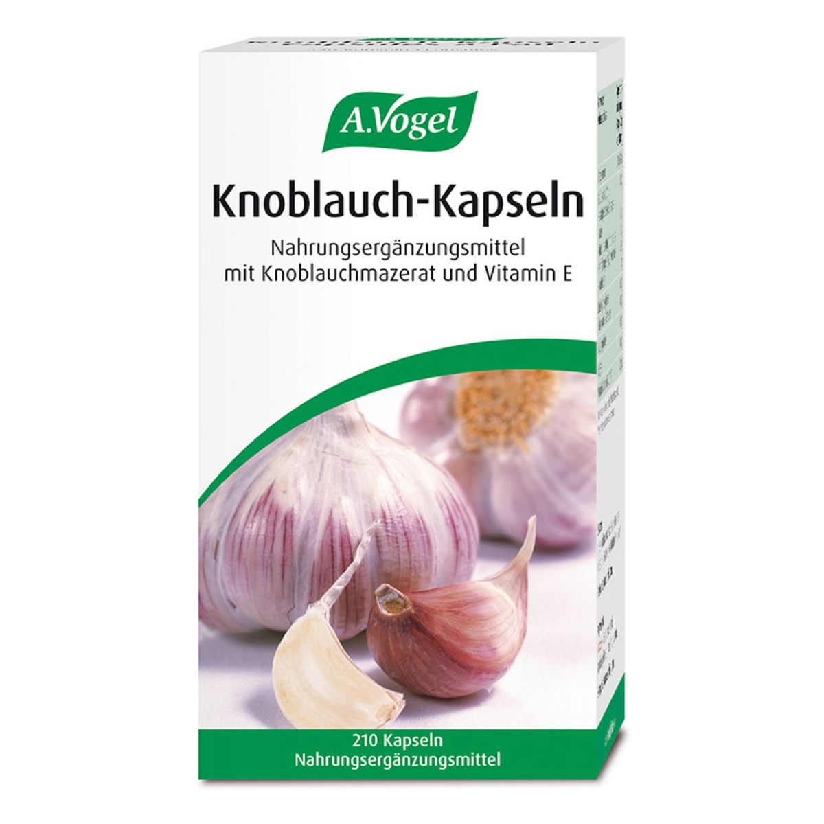A.Vogel Knoblauch Kapseln 210 Stück A.Vogel Knoblauch Kapseln 210 Stück