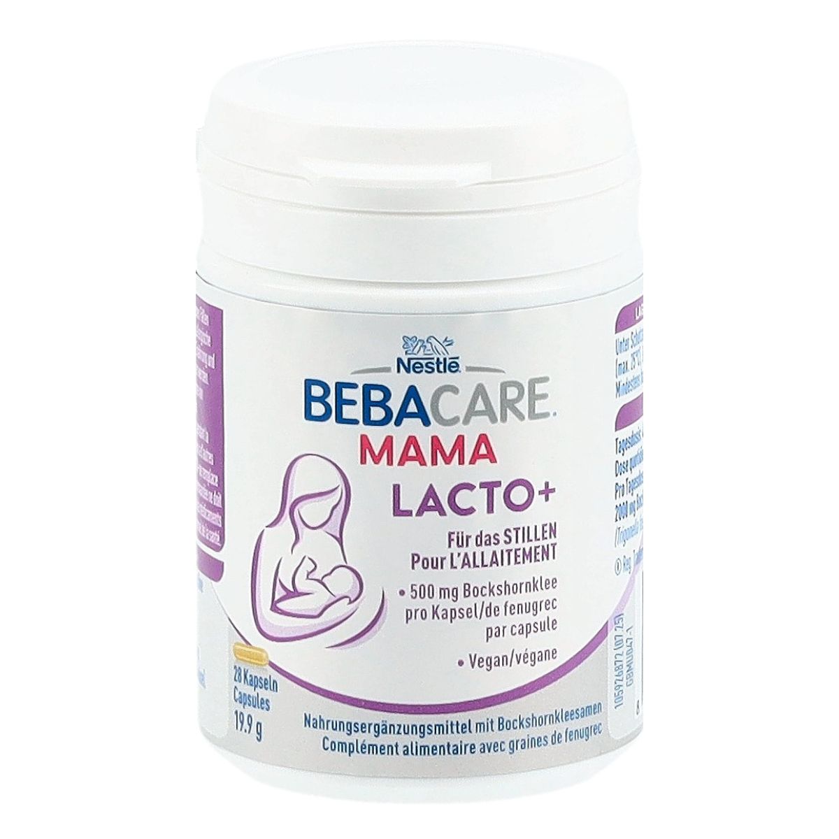 Bebacare Mama LACTO+ Bockshornklee Kapseln 28 Stück