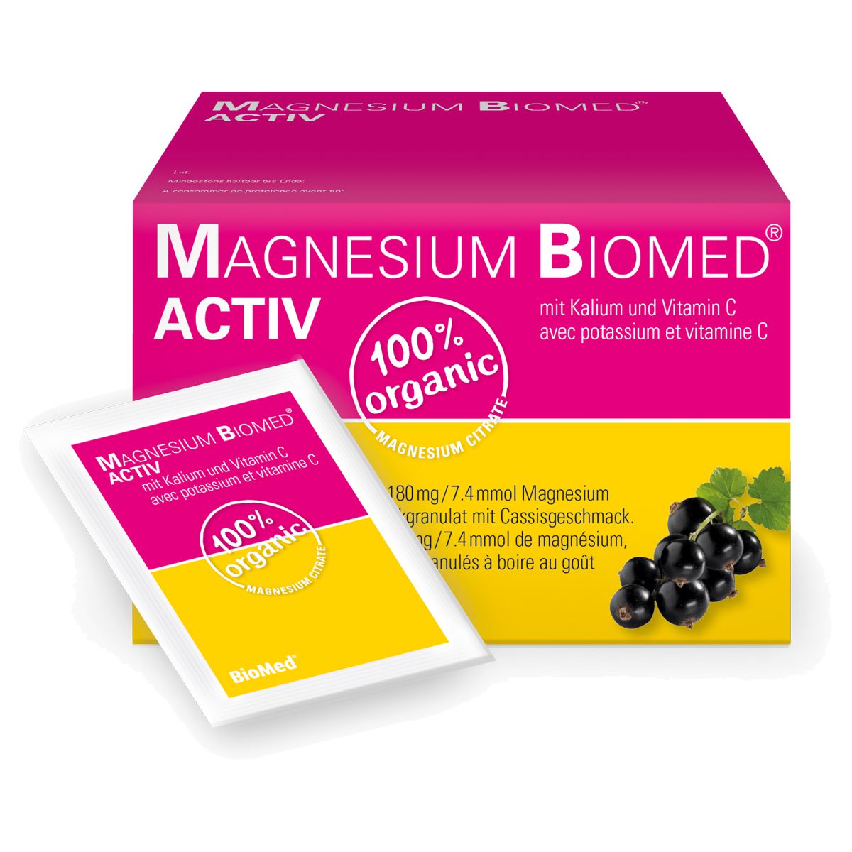 MAGNESIUM Biomed Activ Granulat 40 Beutel MAGNESIUM Biomed Activ Granulat 40 Beutel