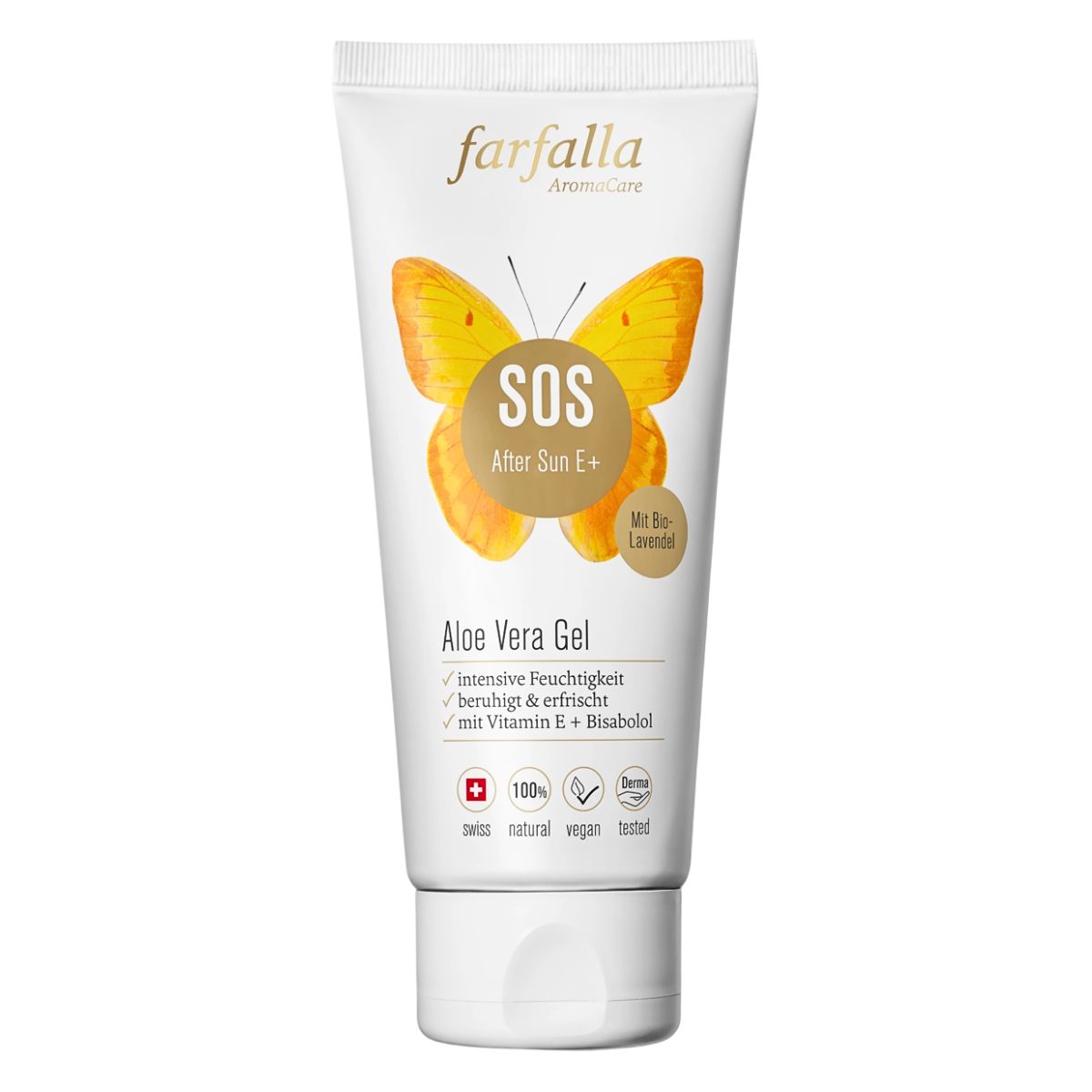 Farfalla gel après soleil aloe vera 100 ml