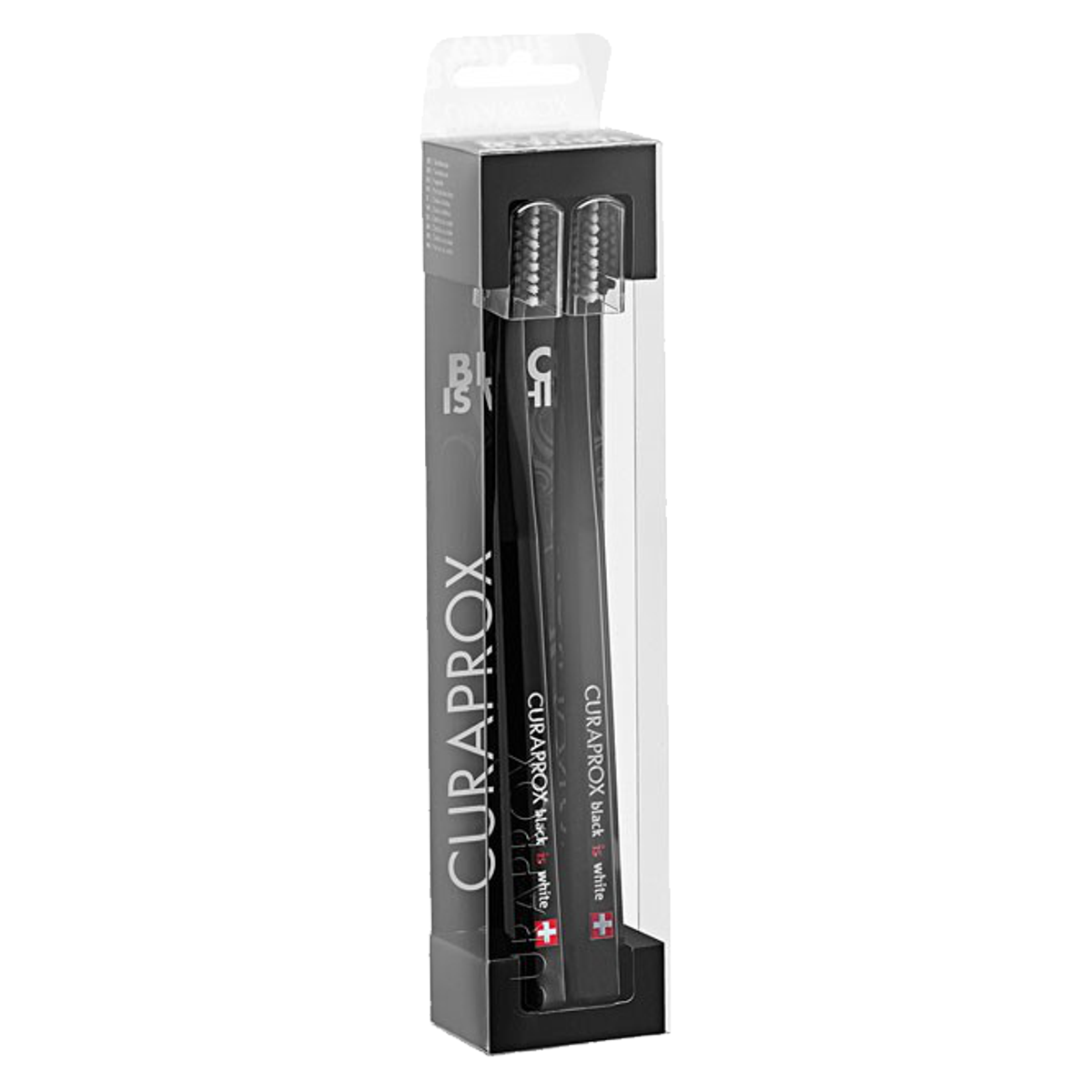 Curaprox Black is White Zahnbürste black/black 2 Stück