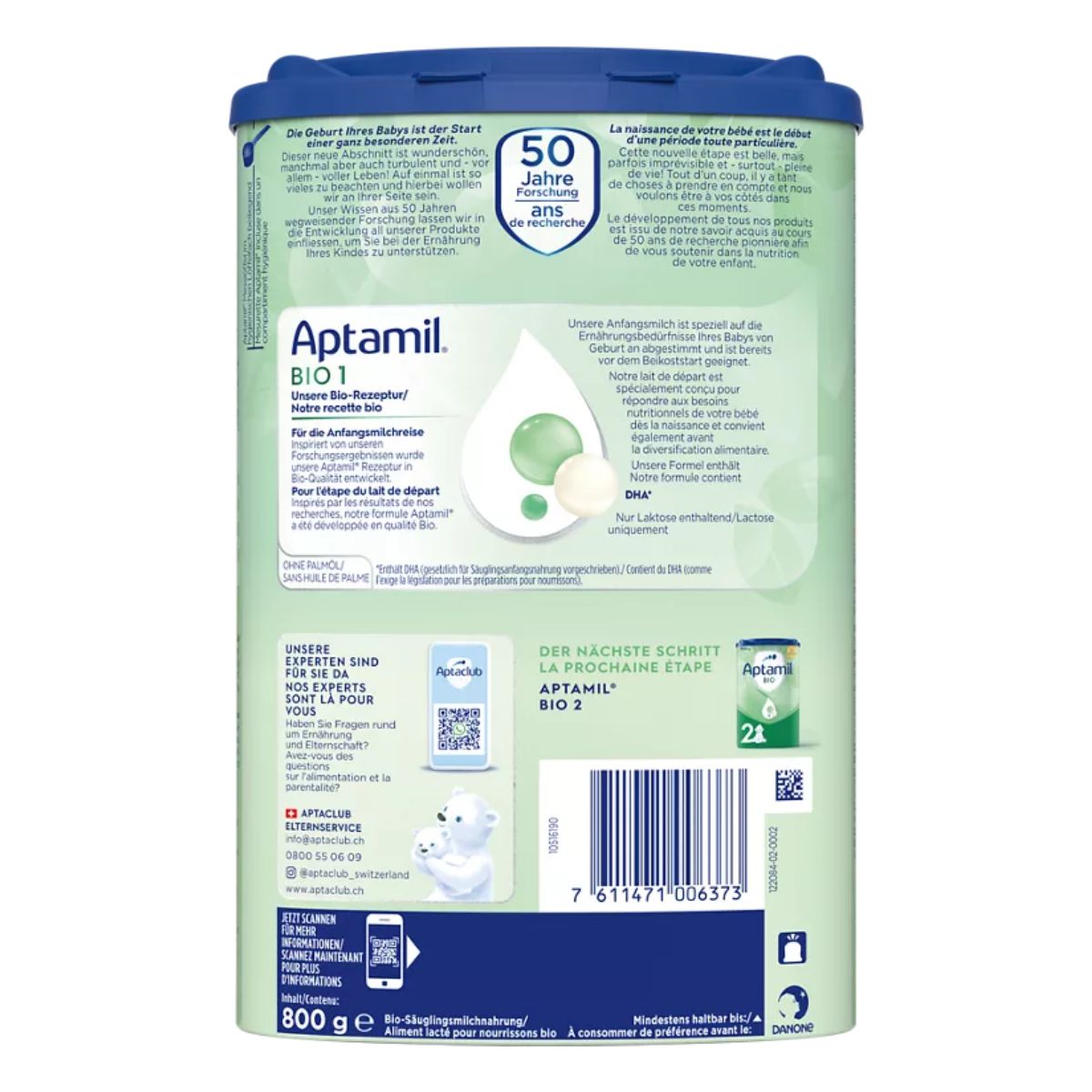 APTAMIL Bio 1 Dose 800 g