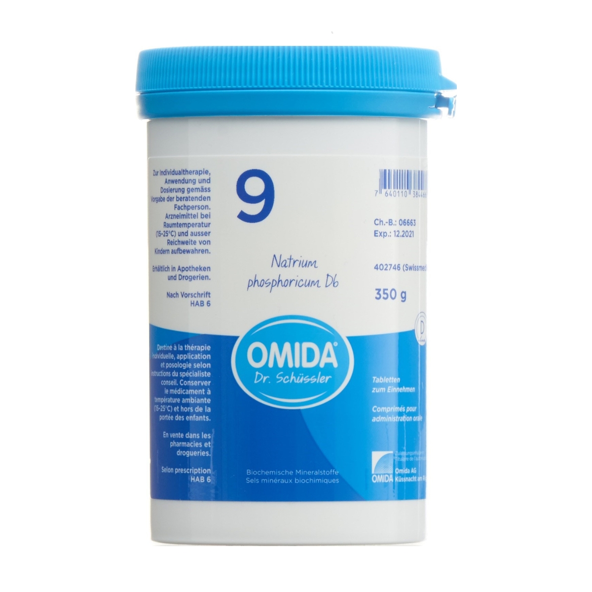 Omida Schüssler Nr 9 Tabletten D6 350 g