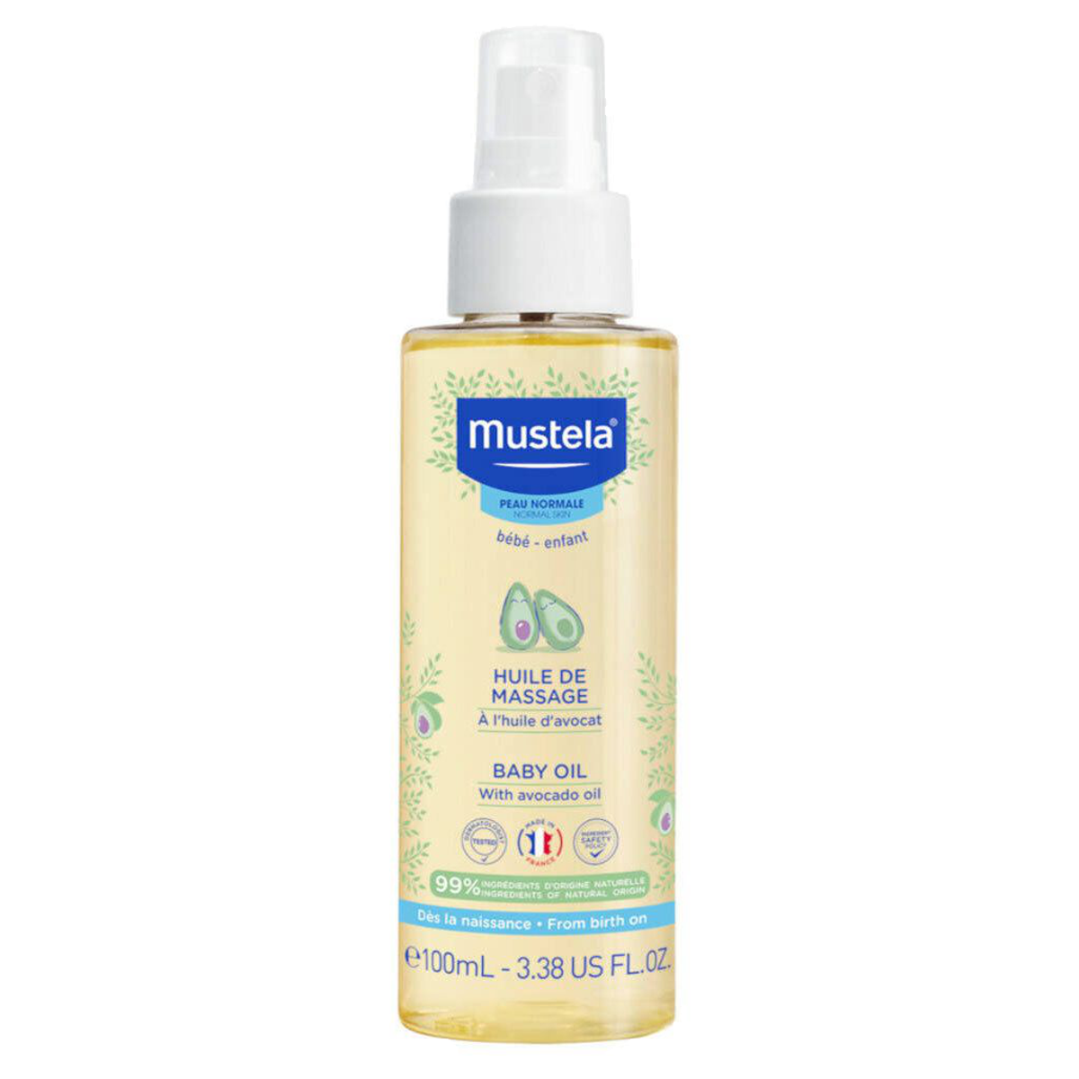Mustela Öl normale Haut Fl 100ml