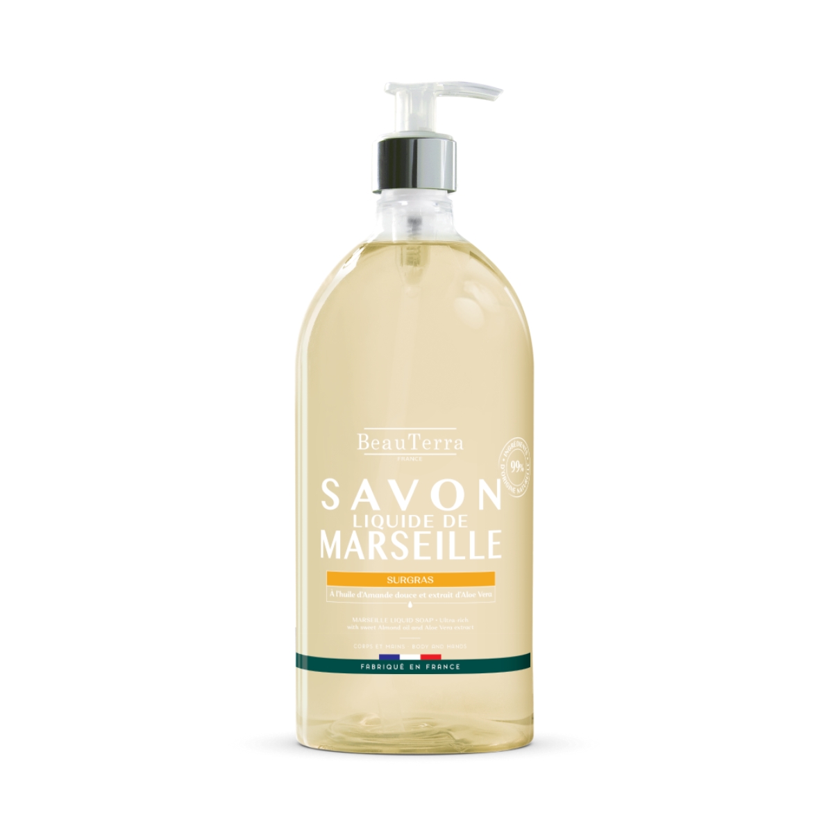 BeauTerra Flüssigseife Marseille Mandel 300 ml