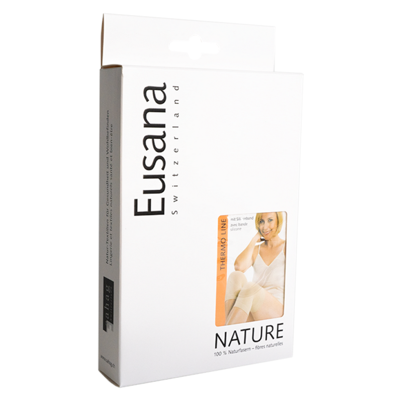 Eusana Knie Ellbogenwärmer anatomisch mit Haftband beige 1 Paar Eusana Knie Ellbogenwärmer anatomisch mit Haftband beige 1 Paar