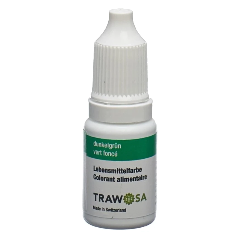 TRAWOSA Lebensmittelfarbstoff dunkelgrün 10 ml TRAWOSA Lebensmittelfarbstoff dunkelgrün 10 ml