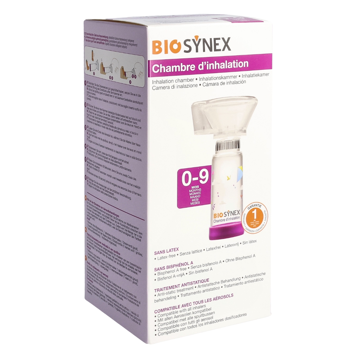 Biosynex Inhalationshilfe 0-9 Monate