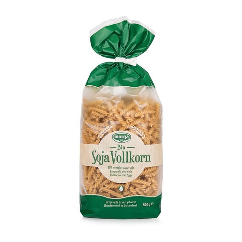 MORGA Soja Spiralen Bio 500 g MORGA Soja Spiralen Bio 500 g
