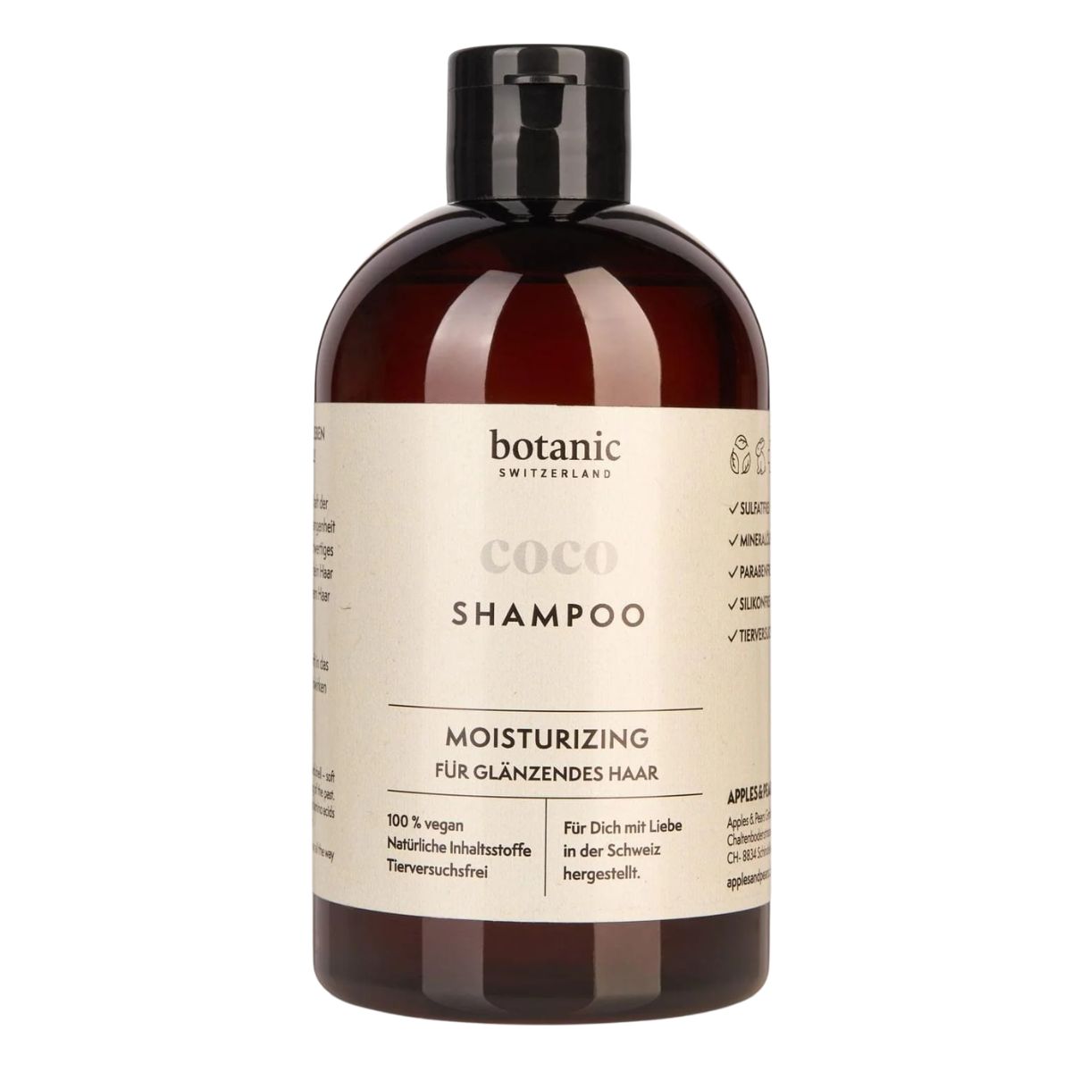Apples & Pears Coco Moisturizing Shampoo 500 ml