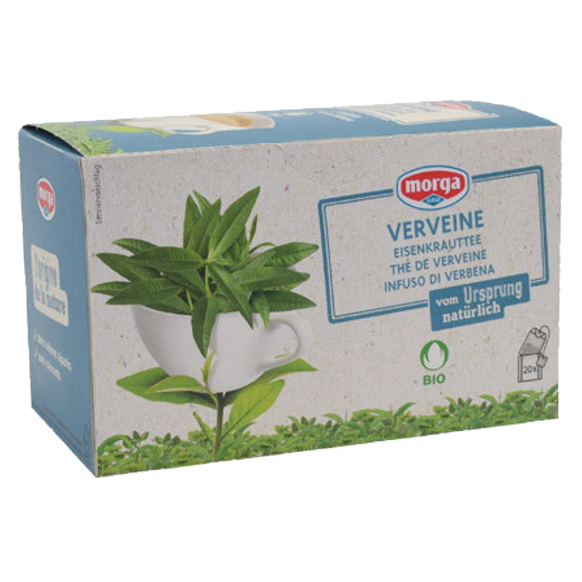 Morga Eisenkrauttee mit Hüllen Bio Knospe Beutel 20 Stück Morga Eisenkrauttee mit Hüllen Bio Knospe Beutel 20 Stück