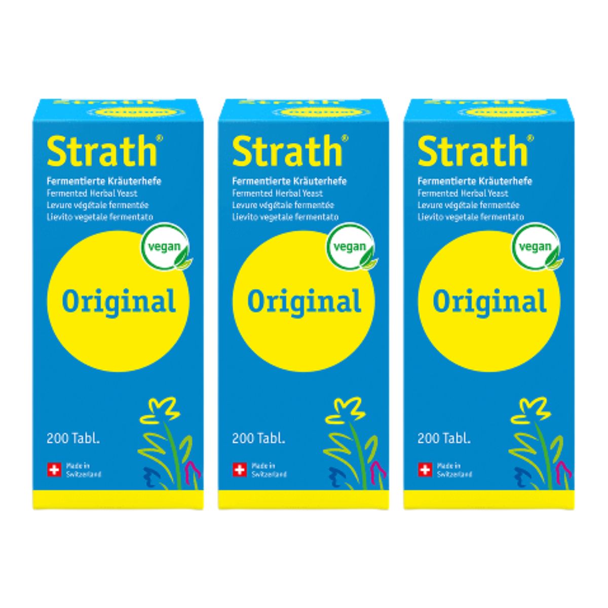 Strath Original Comprimés 3x 200 pièces