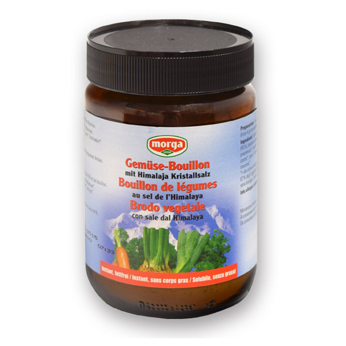 Morga Gemüse Bouillon mit Himalajasalz 200 g Morga Gemüse Bouillon mit Himalajasalz 200 g