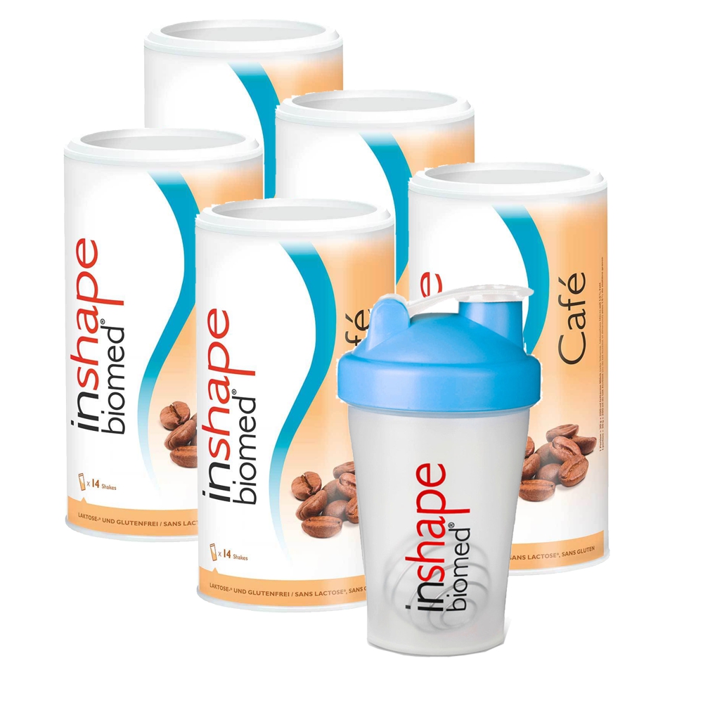INSHAPE Biomed Pulver Café 5x 420 g INSHAPE Biomed Pulver Café 5x 420 g