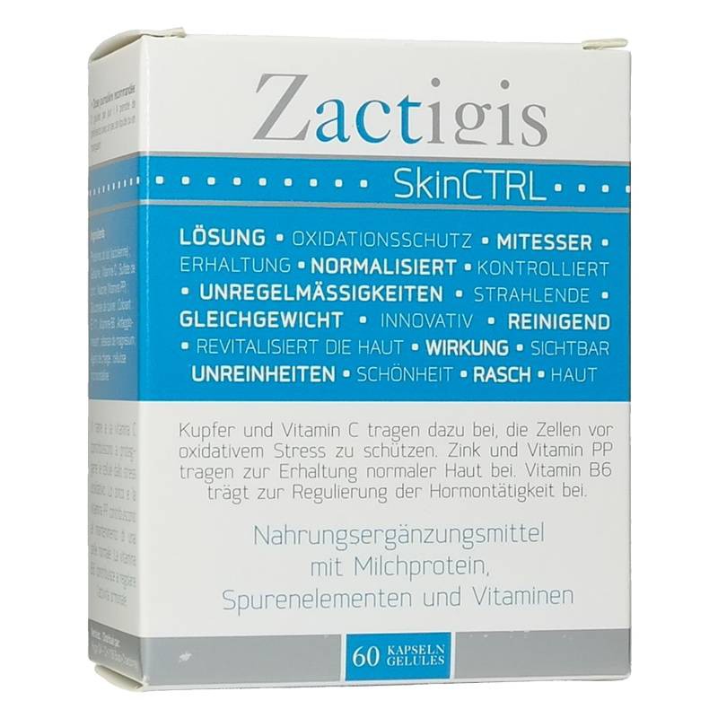 Zactigis SkinCTRL 60 Kapseln Zactigis SkinCTRL 60 Kapseln