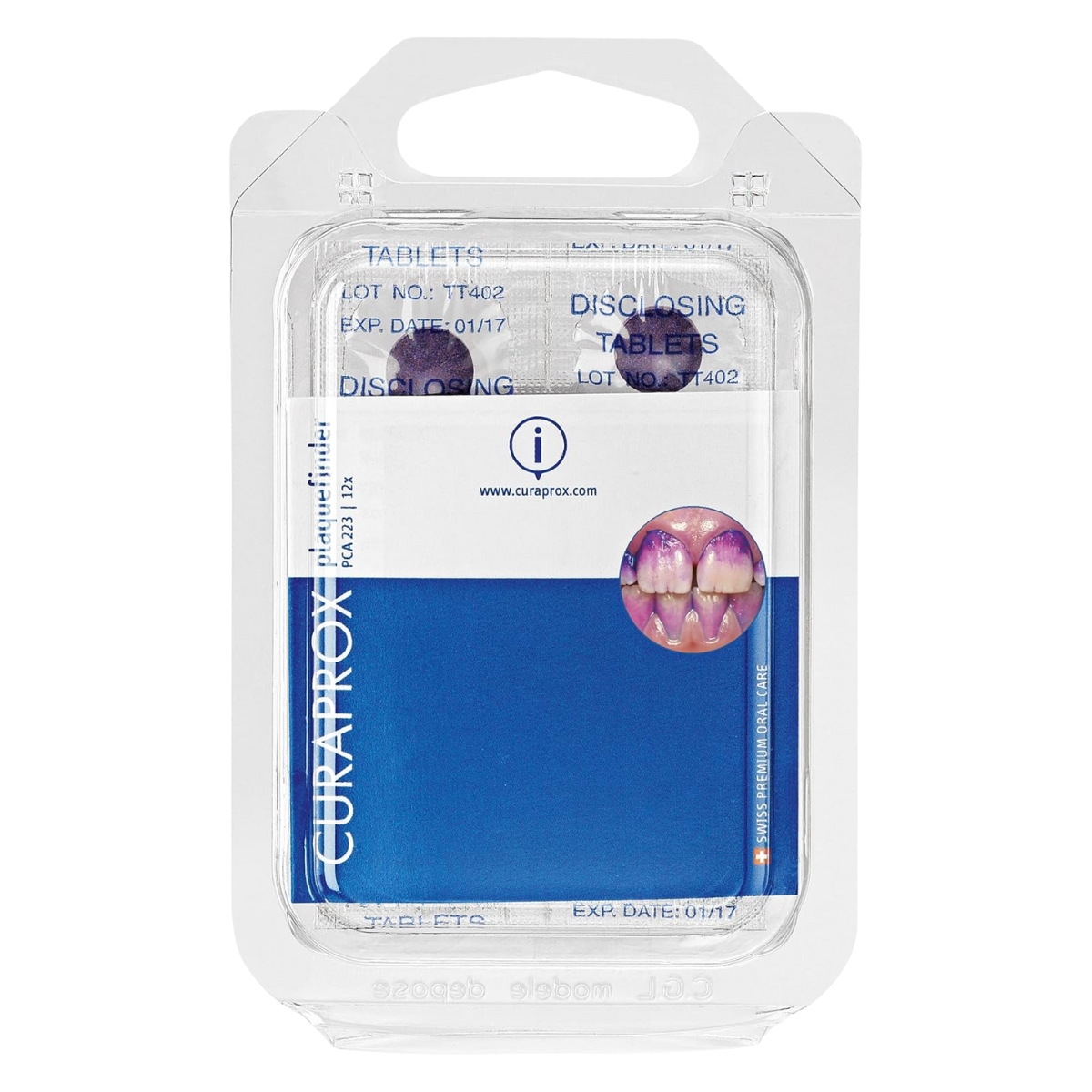 Curaprox PCA 223 Plaquesearch Anfärbetabl 12 Stk