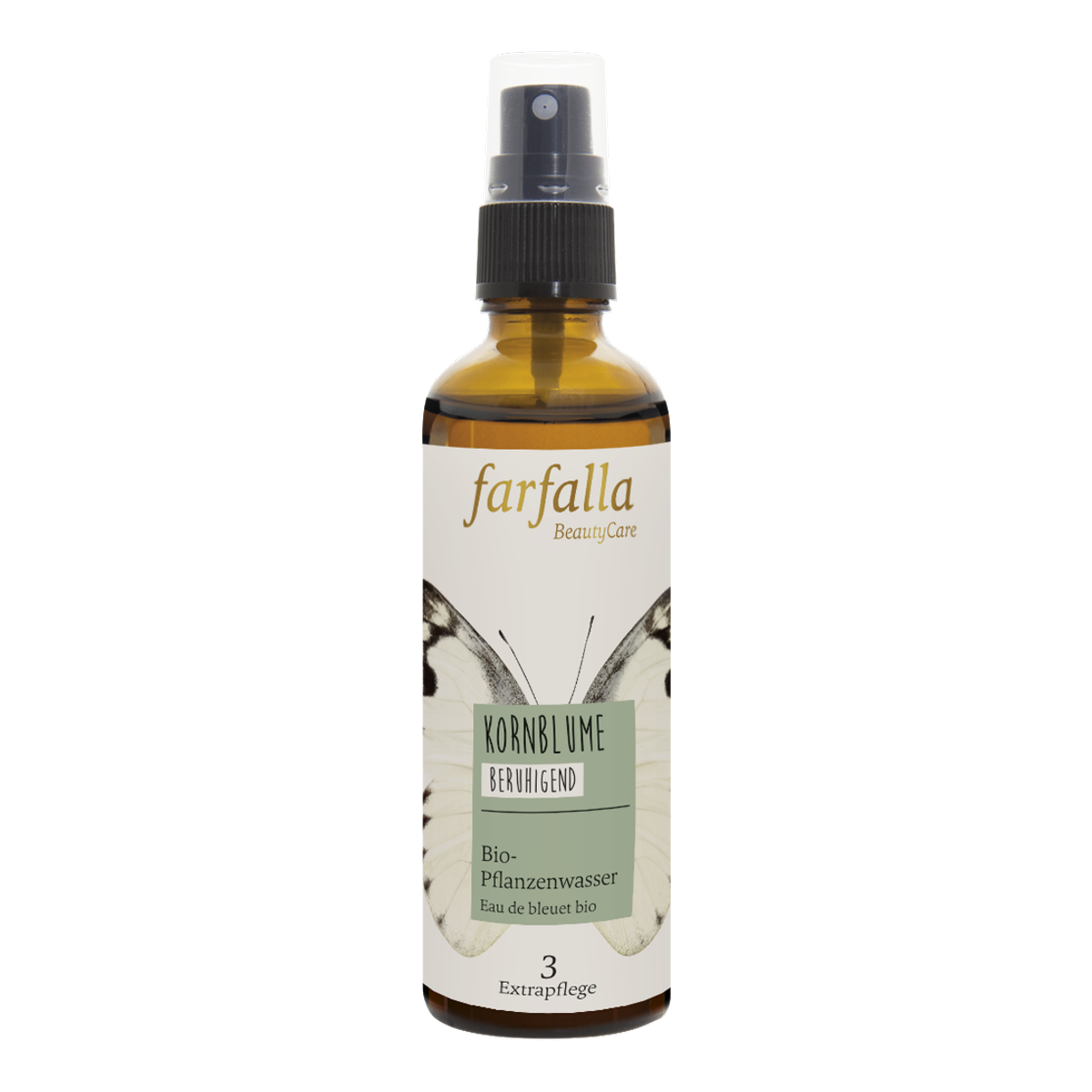 FARFALLA Bio-Pflanzenwasser Kornblume 75 ml