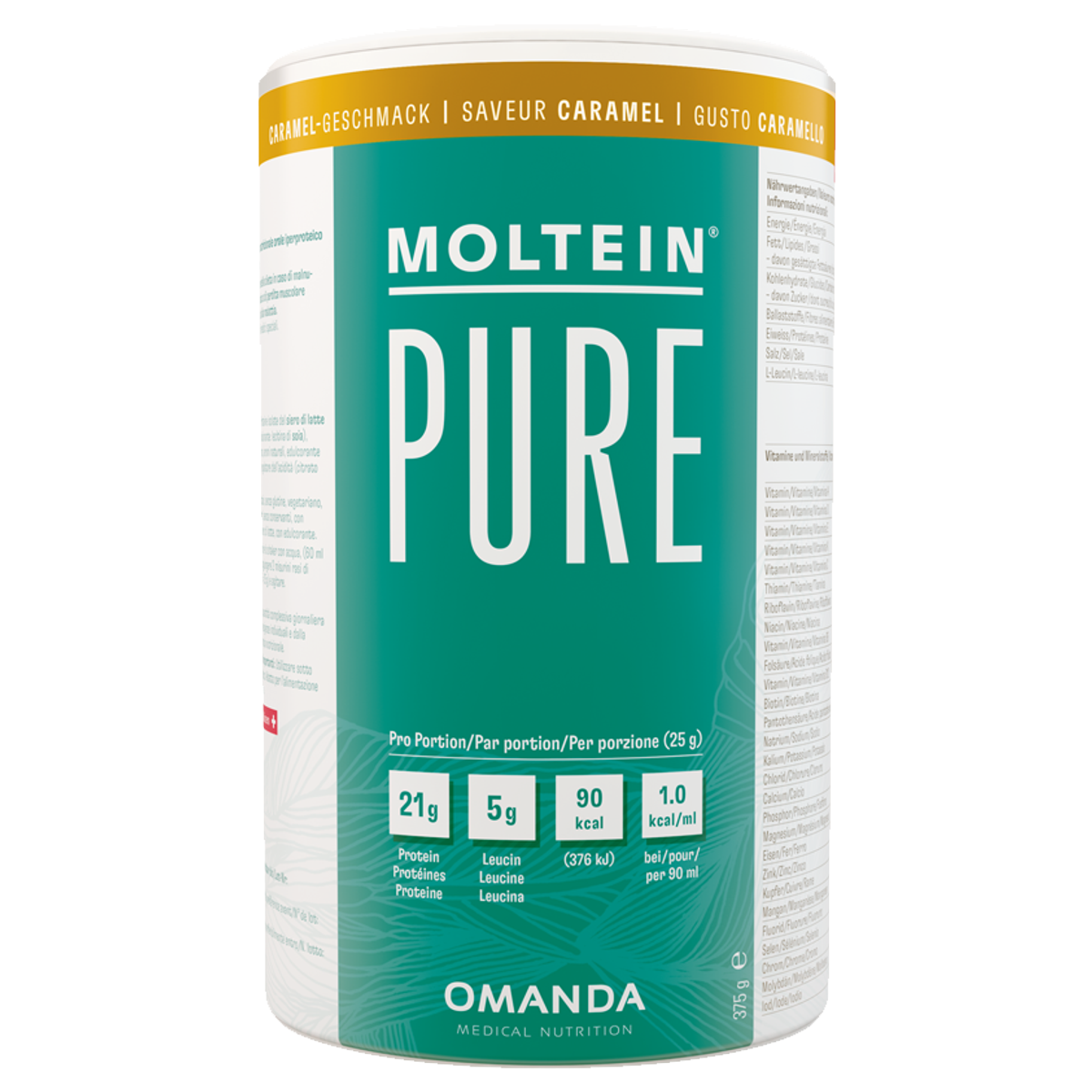 Moltein Pure Caramel Dose 375 g