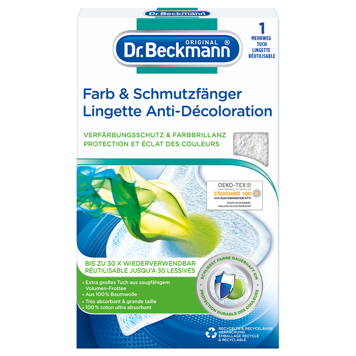 Dr Beckmann Farb- und Schmutzfänger MWT Dr Beckmann Farb- und Schmutzfänger MWT
