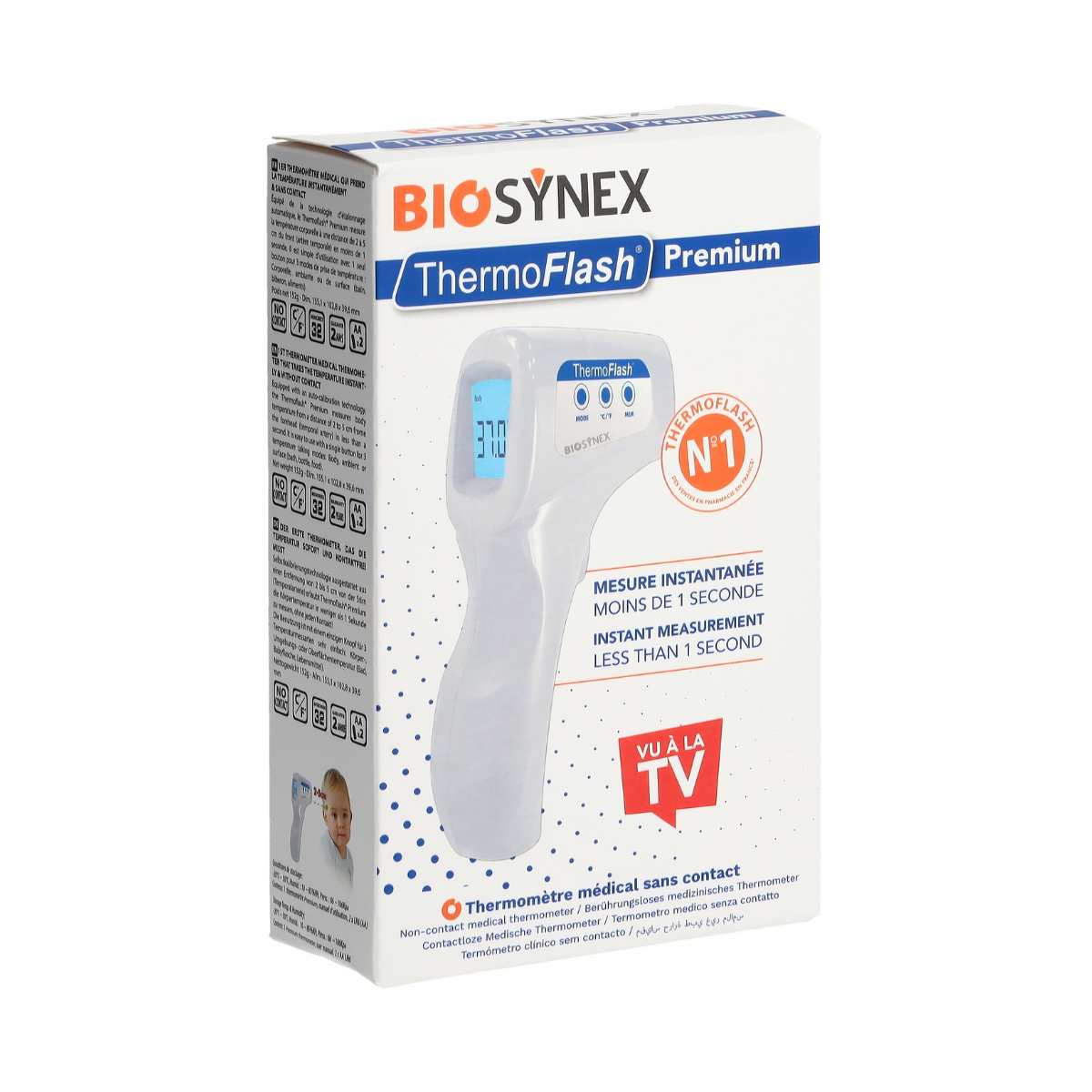 Biosynex ThermoFlash Thermometer Premium kontaktlos