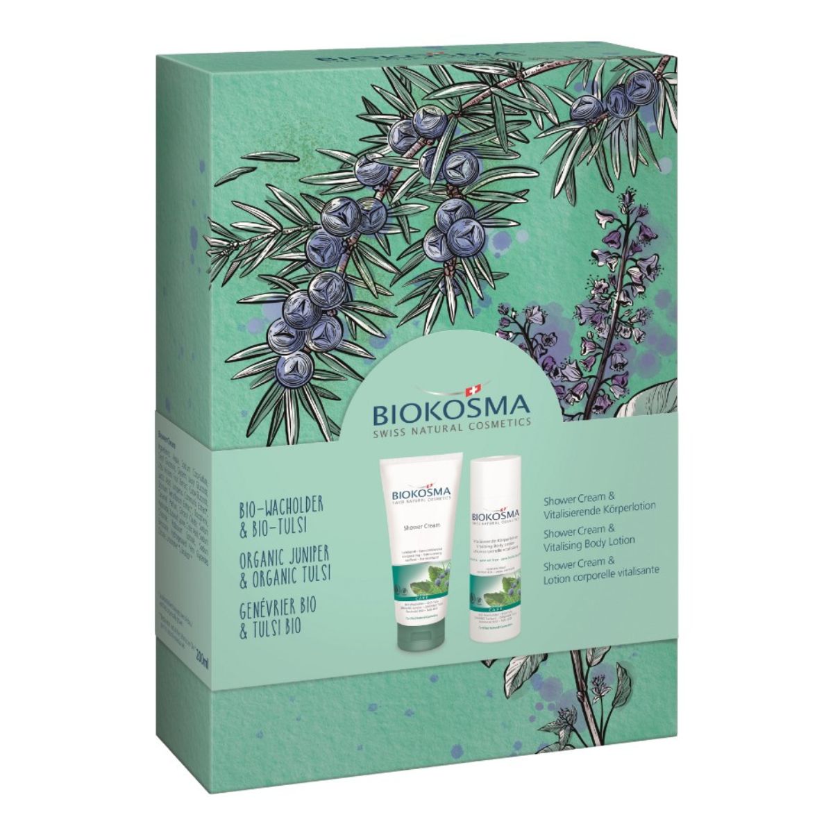 Biokosma Geschenkset 2023 Wacholder Tulsi