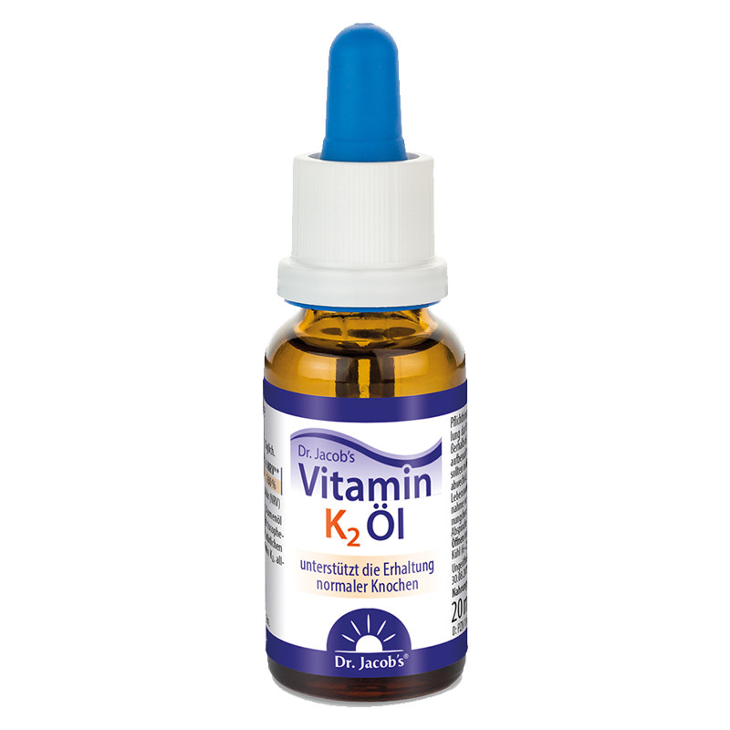 Dr. Jacob's Vitamin K2 Öl 20 ml Dr. Jacob's Vitamin K2 Öl 20 ml