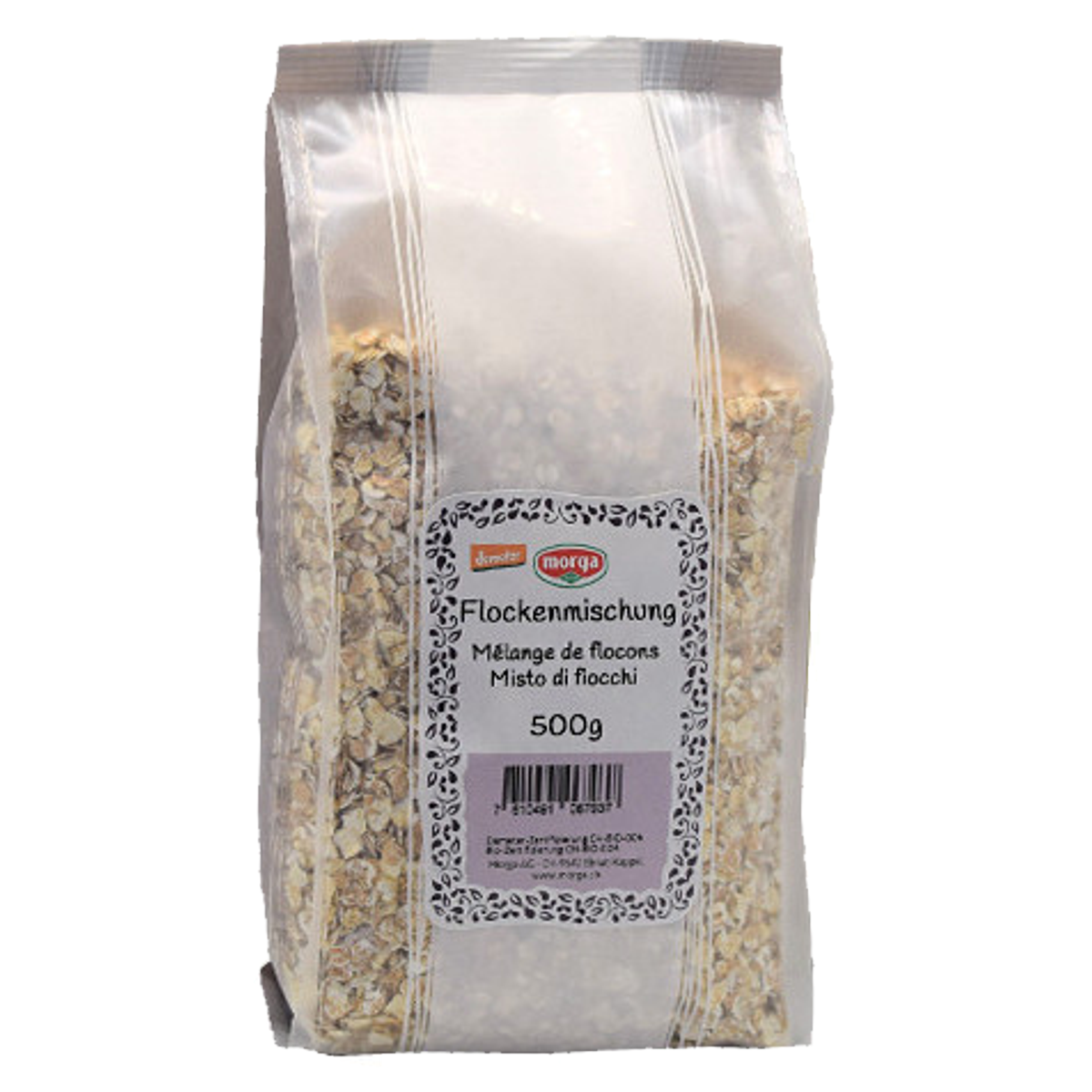 Morga Flockenmischung Demeter Beutel 500 g