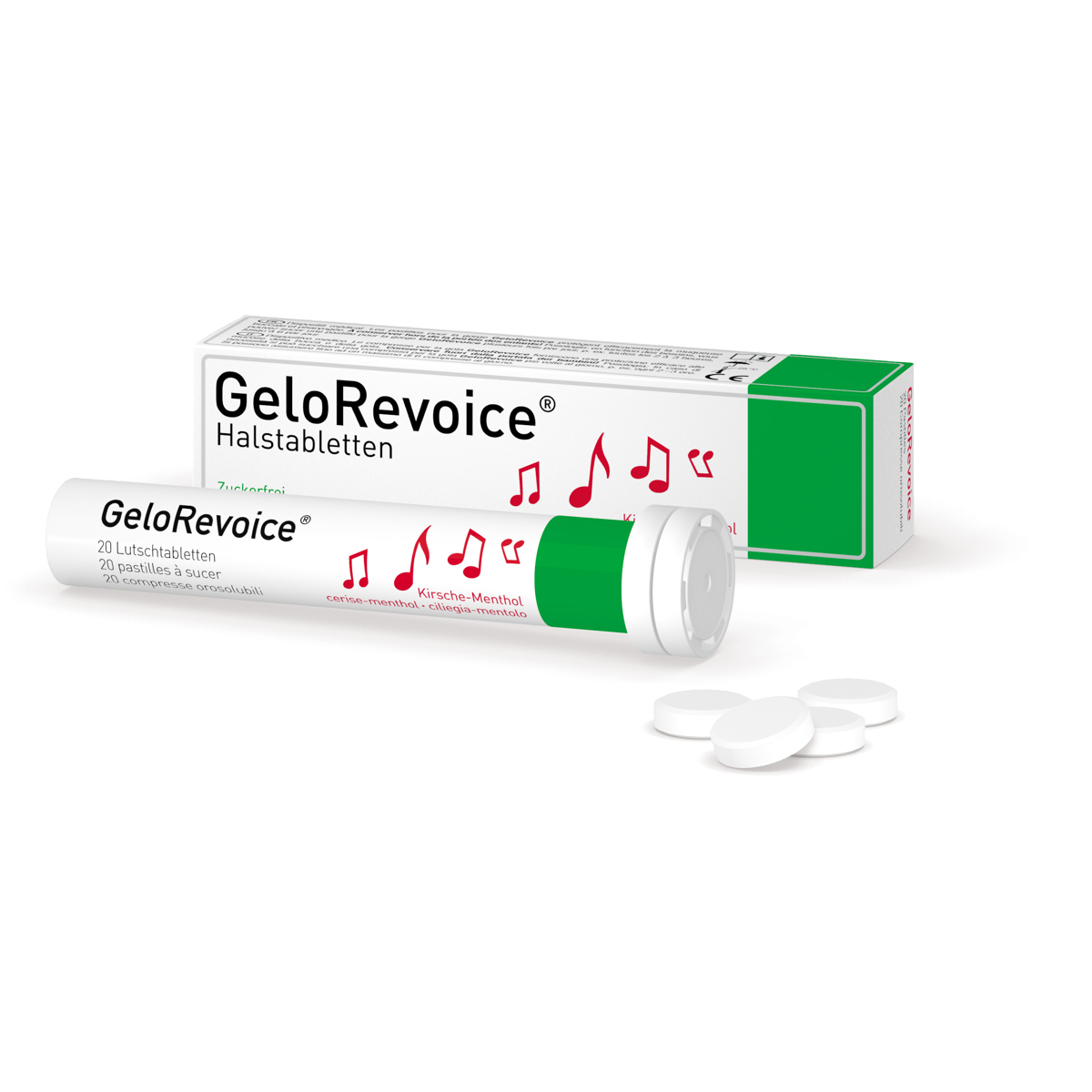 Gelorevoice Kirsche-Menthol 20 Stück Gelorevoice Kirsche-Menthol 20 Stück