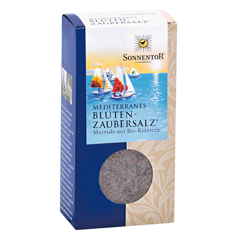 SONNENTOR Mediterranes Blüten Zaubersalz 120 g SONNENTOR Mediterranes Blüten Zaubersalz 120 g