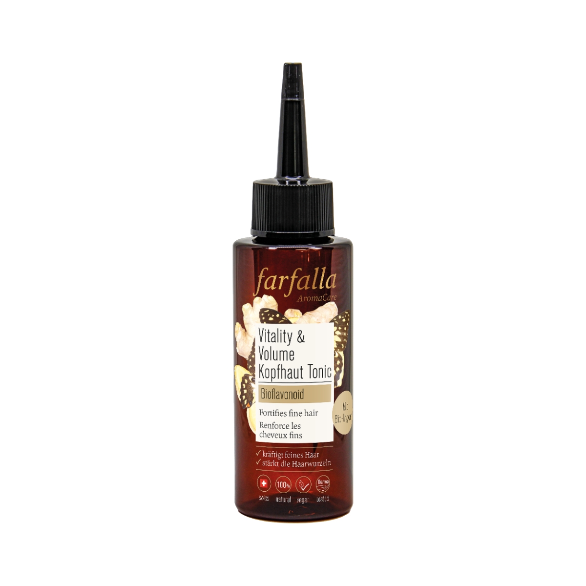 Farfalla Vitality & Volume Tonique pour cuir chevelu 100 ml Farfalla Vitality & Volume Tonique pour cuir chevelu 100 ml