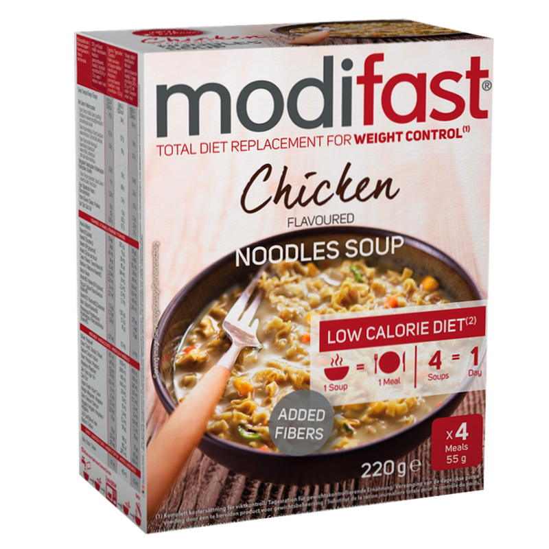 Modifast Nudelsuppe Chicken 4 x 55 g Modifast Nudelsuppe Chicken 4 x 55 g