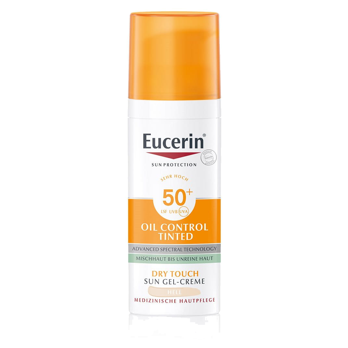 Eucerin Sun Face Oil Control Gel-Creme hell LSF50 50ml