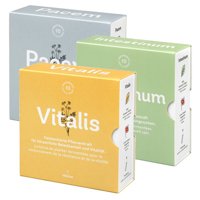 VITERBA Kräutershot Trio 3x 10 Stück VITERBA Kräutershot Trio 3x 10 Stück