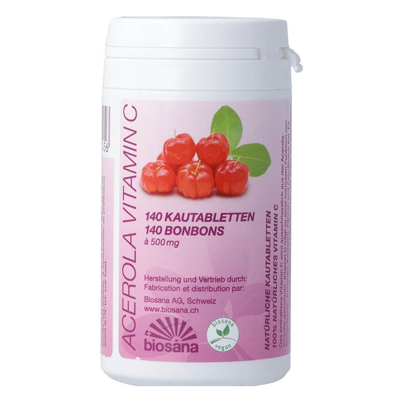 ACEROLA BIOSANA Vitamin C Tabletten 140 Stück