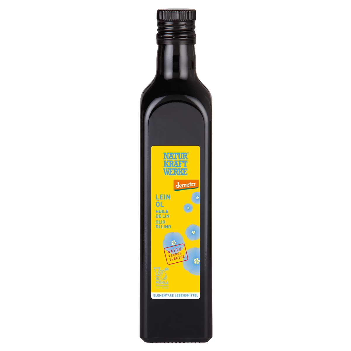 Naturkraftwerke Leinöl nativ Demeter Naturkraftwerke Leinöl nativ Demeter
