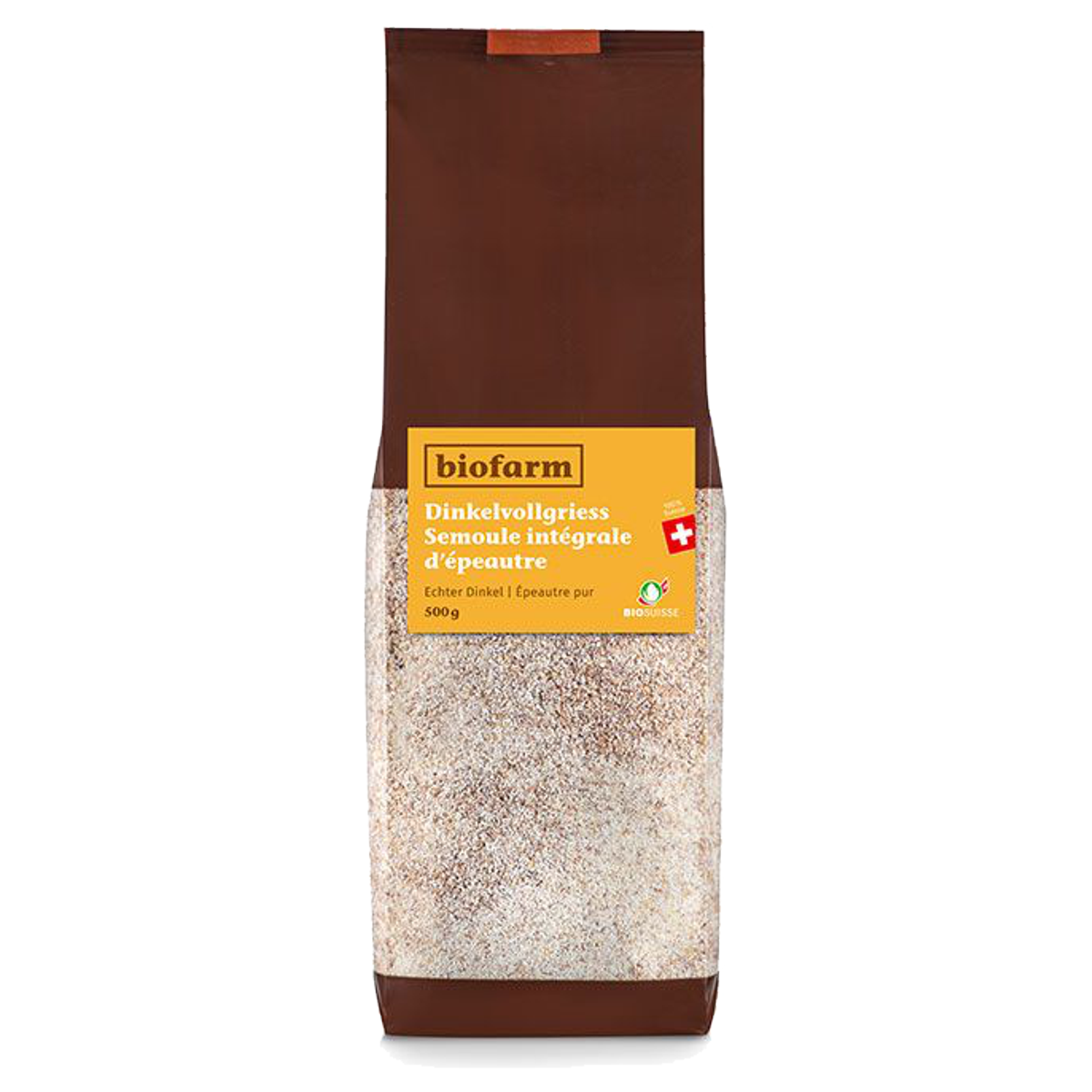 Biofarm Dinkel Vollgriess Knospe 500 g Biofarm Dinkel Vollgriess Knospe 500 g