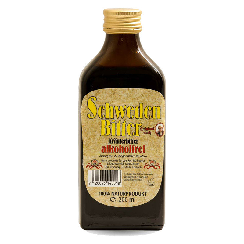 Maria Treben Schwedenbitter Original ohne Alkohol 200 ml Maria Treben Schwedenbitter Original ohne Alkohol 200 ml