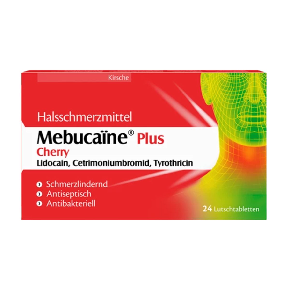 Mebu-Cherry Lutschtabletten 24 Stück