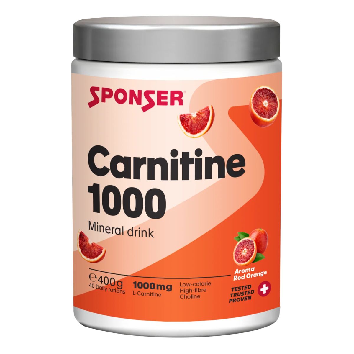 Sponser Carnitin 1000 Pulver Blutorange 400 g