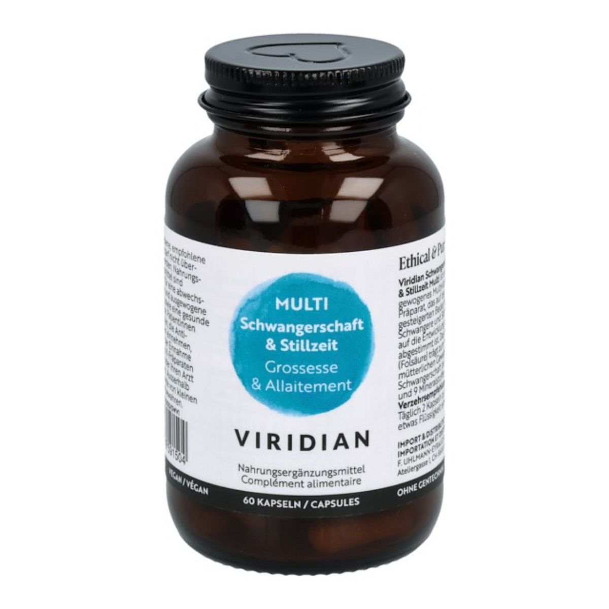 Viridian Schwangerschaft & Stillzeit Multivitamin kapseln 60 Stück