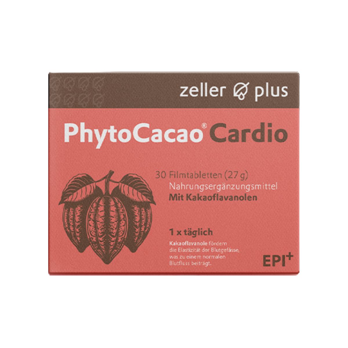 Zeller Phytocacao Cardio Filmtabletten 30 Stück
