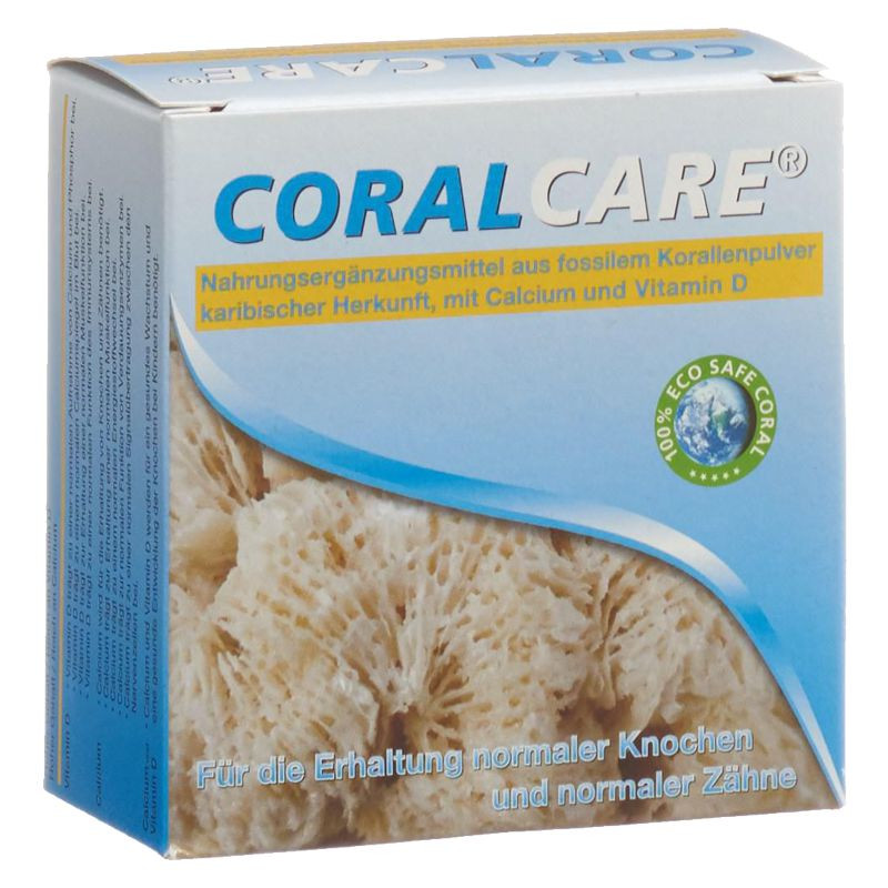 Coralcare Coralcalcium Karibik + Vitamin D3 Beutel 30 Stück Coralcare Coralcalcium Karibik + Vitamin D3 Beutel 30 Stück