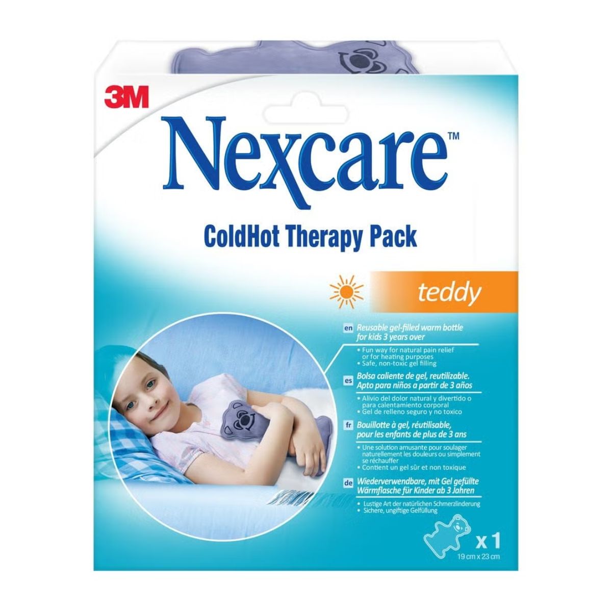 3M NEXCARE ColdHot Thera Pack Wärmeflasche Teddy samtweich 3M NEXCARE ColdHot Thera Pack Wärmeflasche Teddy samtweich